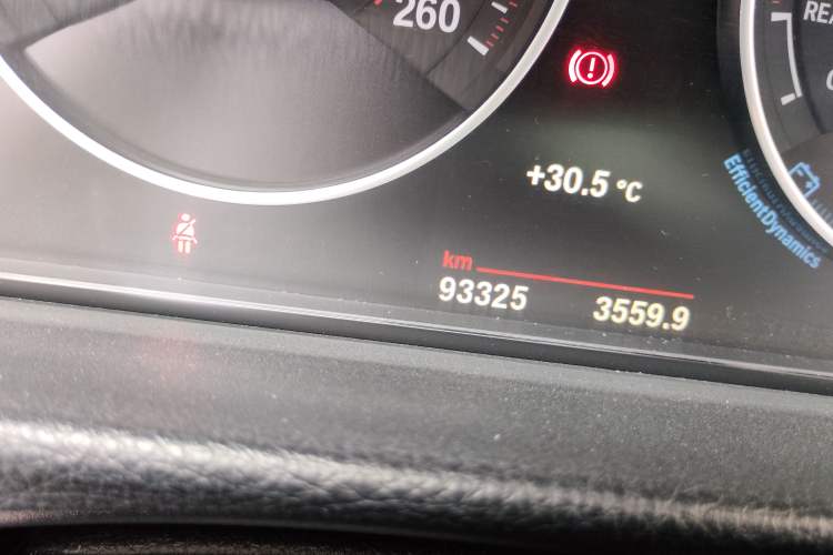 Used BMW 3 Series 2018 320Li M Sport Night Edition Odometer Close Up
