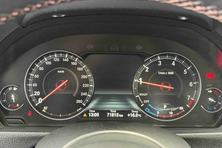Used BMW 3 Series 2018 320Li Leading Model M Sport Package Odometer Close Up