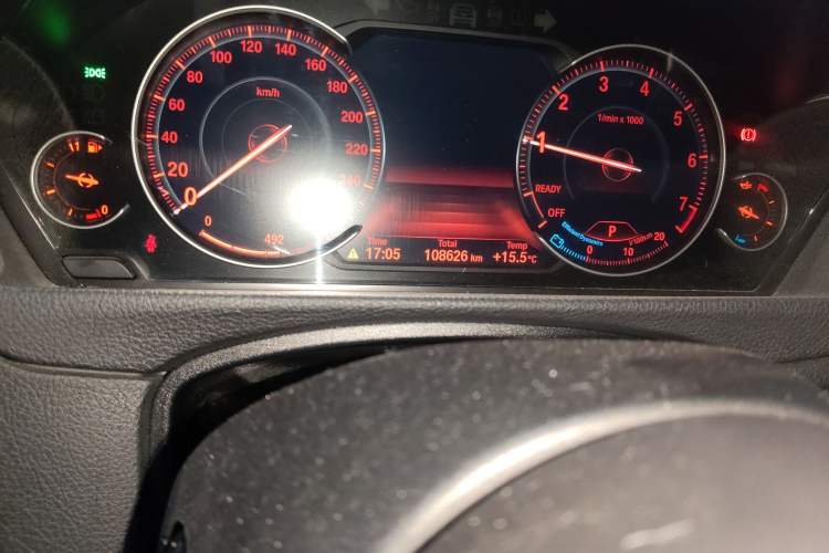 Used BMW 3 Series 2018 320Li M Sport Night Edition Odometer Close Up