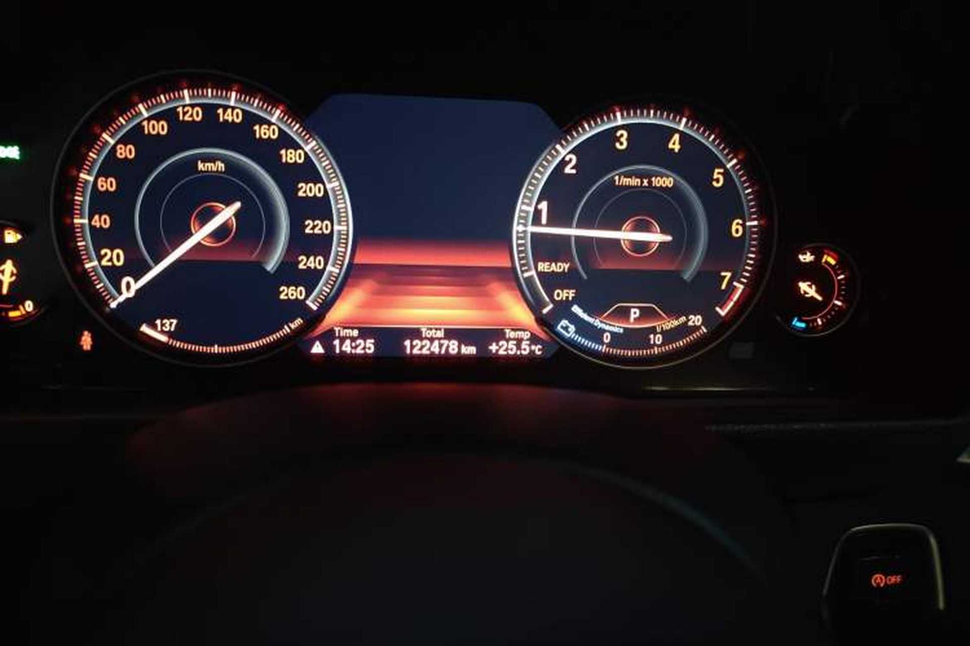 Used BMW 3 Series 2018 320Li Leading Model M Sport Package Odometer Close Up
