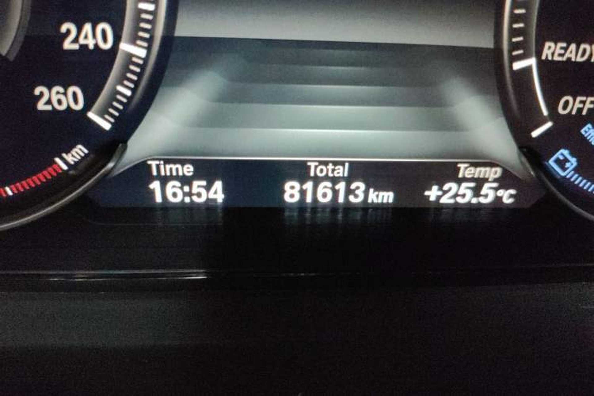 Used BMW 3 Series 2018 330i M Sport Night Edition Odometer Close Up