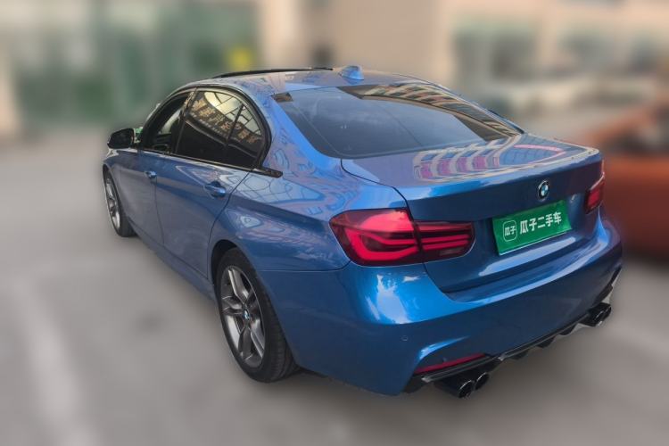 Used BMW 3 Series 2018 320Li M Sport Night Edition Rear Left 45 Deg