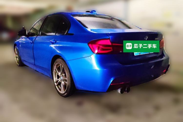 Used BMW 3 Series 2018 320Li M Sport Night Edition Rear Left 45 Deg