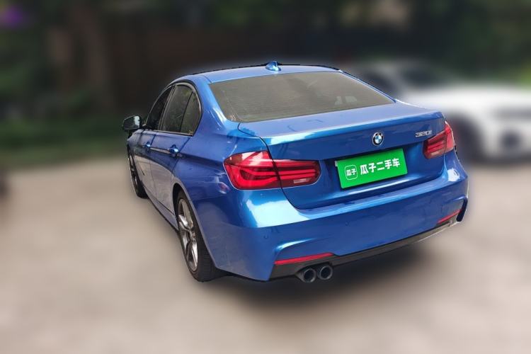 Used BMW 3 Series 2018 320i M Sport Night Edition Rear Left 45 Deg