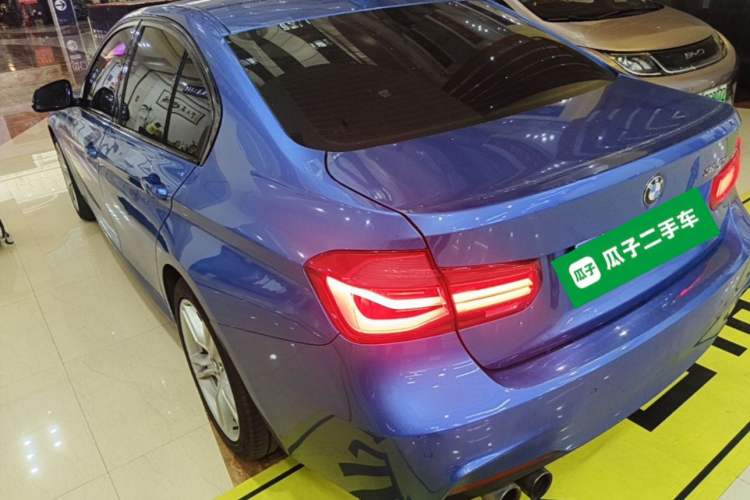 Used BMW 3 Series 2018 320i M Sport Package Rear Left 45 Deg