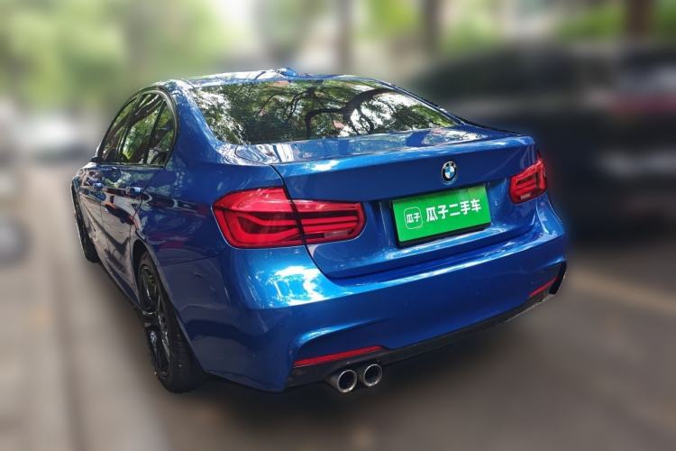 Used BMW 3 Series 2018 320i M Sport Package Rear Left 45 Deg