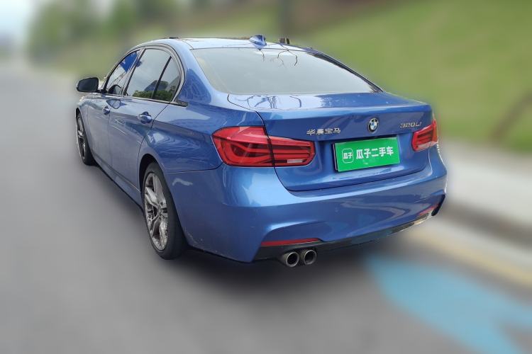 Used BMW 3 Series 2018 320Li Leading Model M Sport Package Rear Left 45 Deg