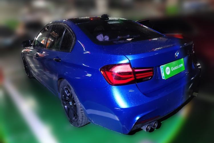 Used BMW 3 Series 2018 320i M Sport Night Edition Rear Left 45 Deg