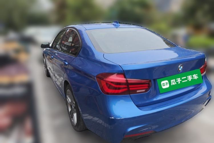 Used BMW 3 Series 2018 320i M Sport Night Edition Rear Left 45 Deg