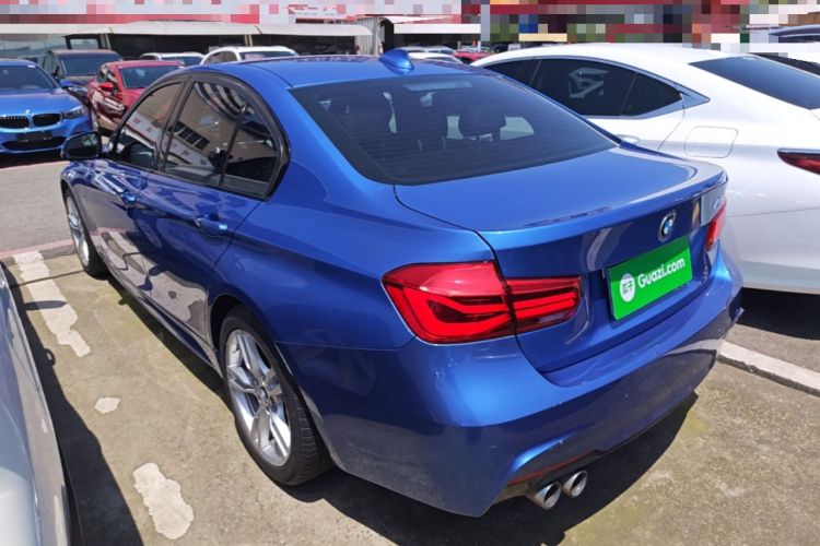 Used BMW 3 Series 2018 320i M Sport Night Edition Rear Left 45 Deg