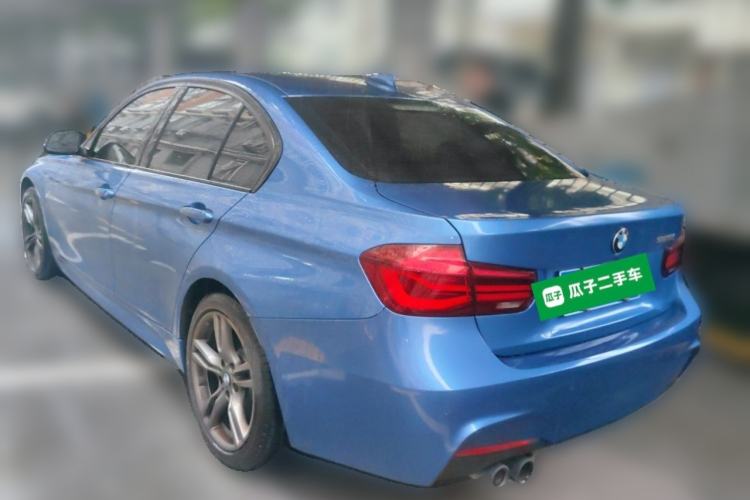 Used BMW 3 Series 2018 320i M Sport Night Edition Rear Left 45 Deg