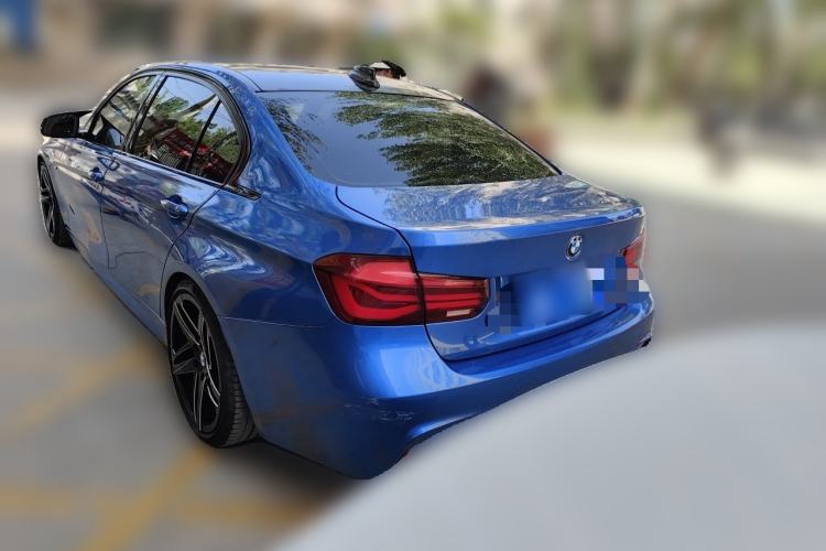Used BMW 3 Series 2018 320Li M Sport Night Edition Rear Left 45 Deg