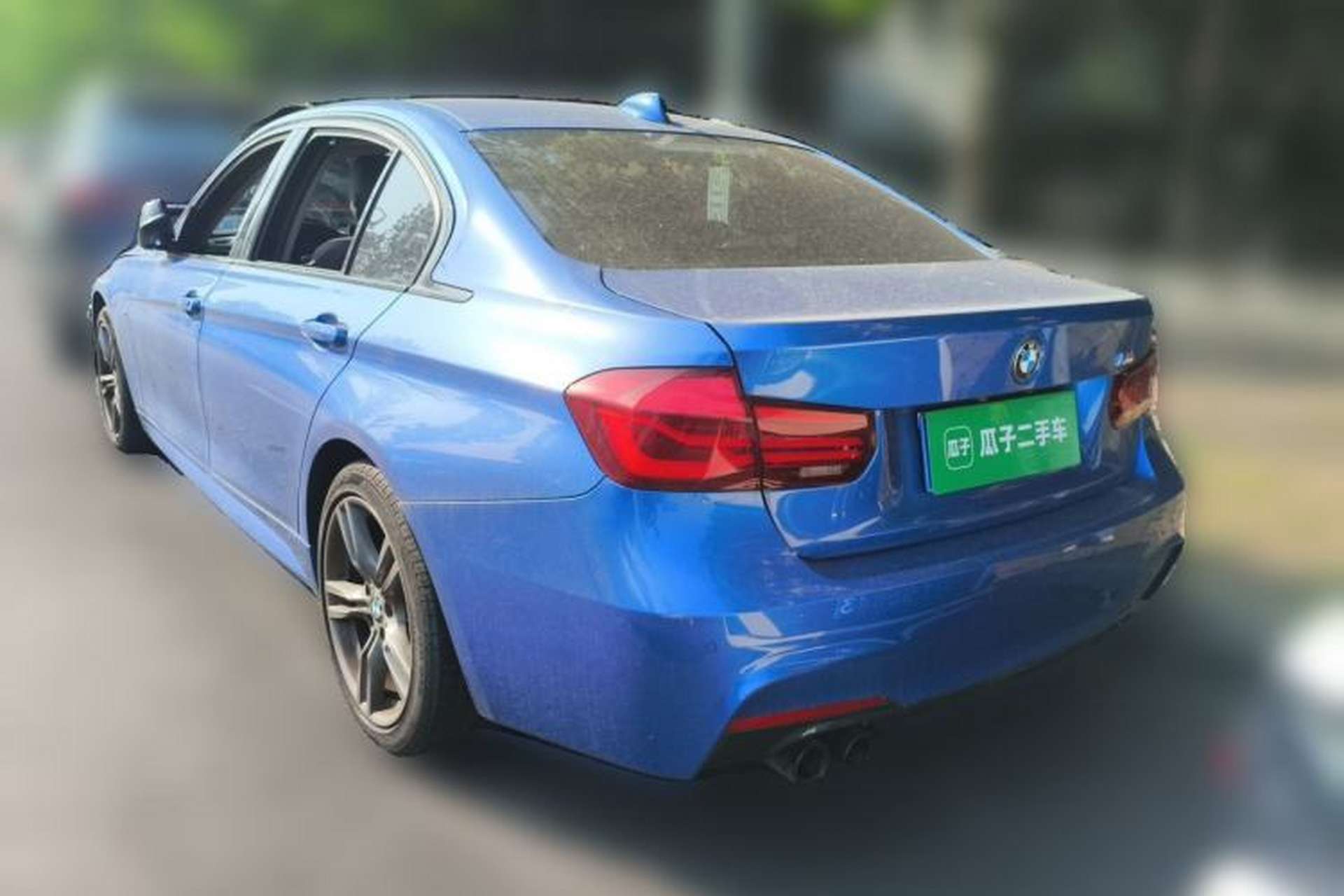 Used BMW 3 Series 2018 320Li M Sport Night Edition Rear Left 45 Deg