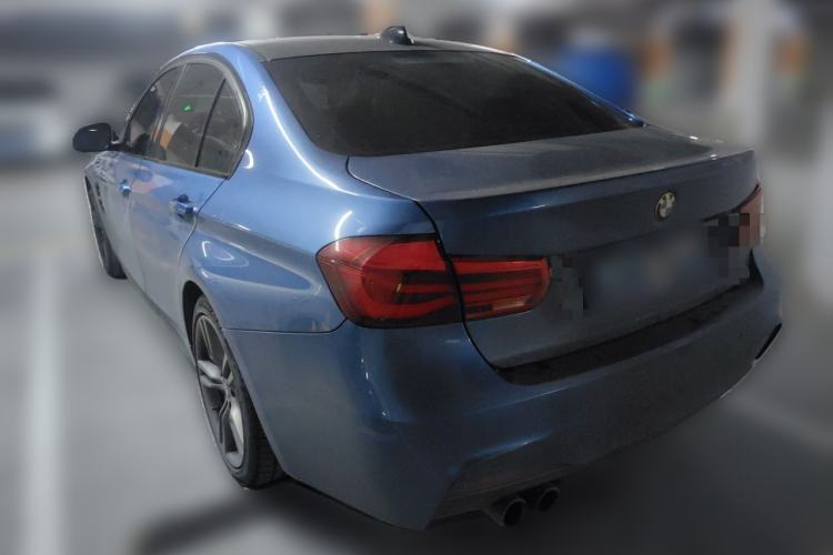 Used BMW 3 Series 2018 320i M Sport Night Edition Rear Left 45 Deg
