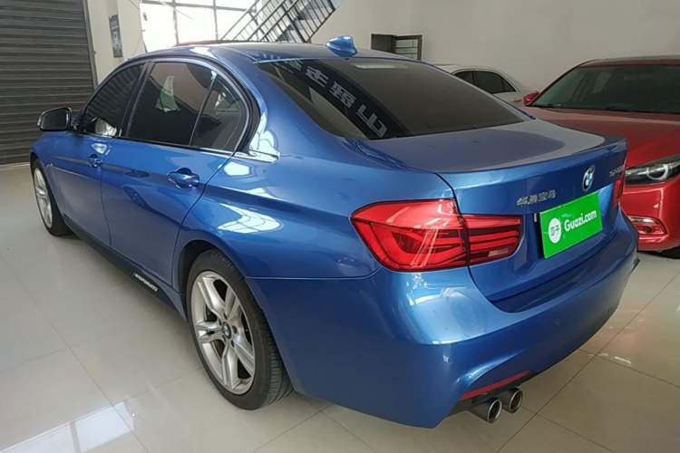 Used BMW 3 Series 2018 320Li Leading Model M Sport Package Rear Left 45 Deg