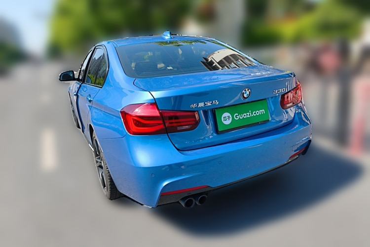 Used BMW 3 Series 2018 320i M Sport Night Edition Rear Left 45 Deg
