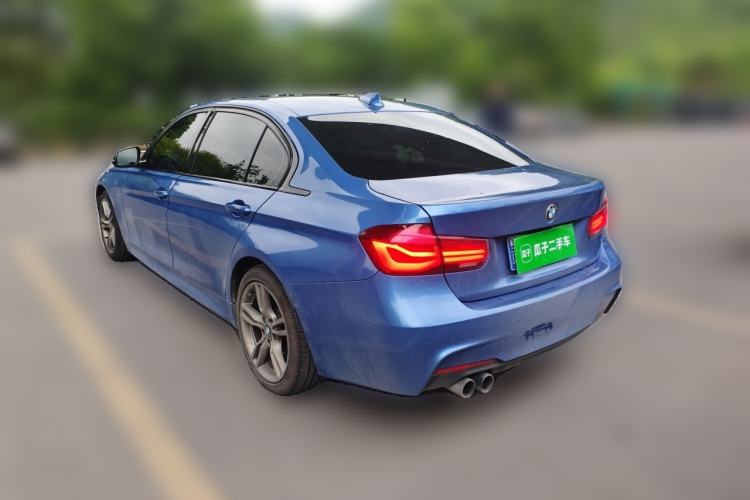 Used BMW 3 Series 2018 320Li M Sport Night Edition Rear Left 45 Deg