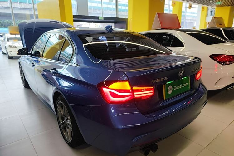 Used BMW 3 Series 2018 320Li M Sport Night Edition Rear Left 45 Deg