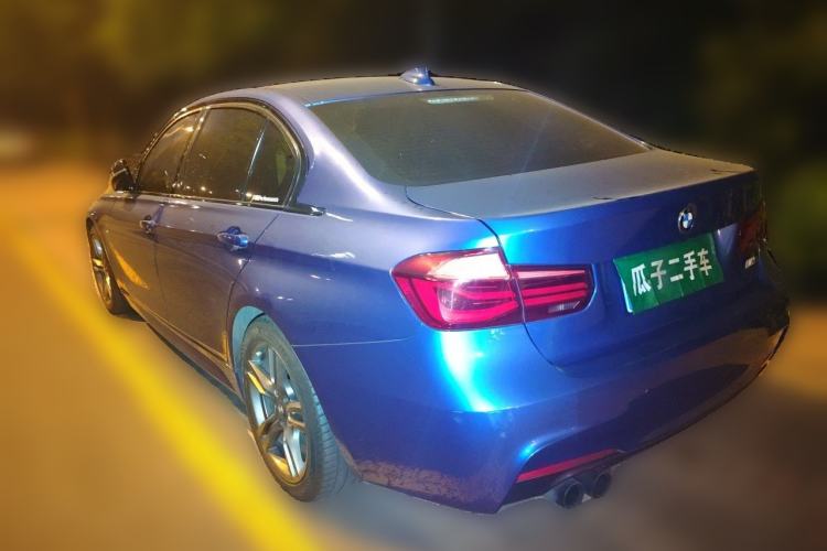 Used BMW 3 Series 2018 320Li M Sport Night Edition Rear Left 45 Deg