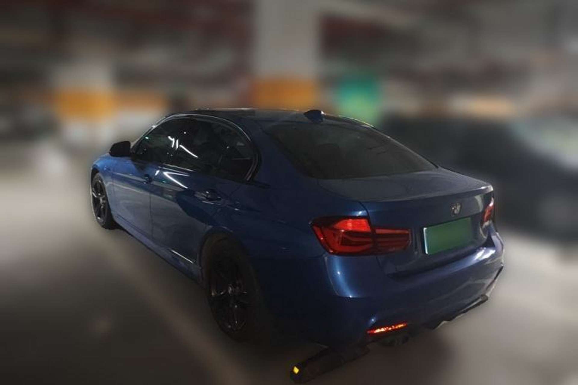 Used BMW 3 Series 2018 320Li M Sport Night Edition Rear Left 45 Deg