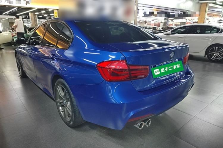 Used BMW 3 Series 2018 320i M Sport Package Rear Left 45 Deg