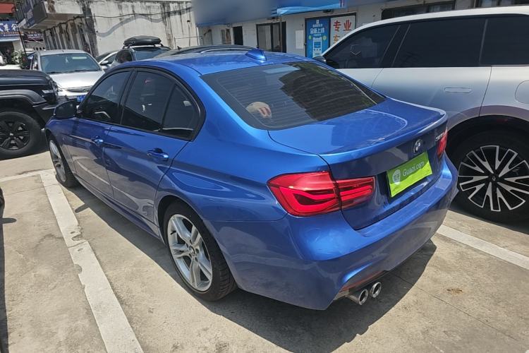 Used BMW 3 Series 2018 320i M Sport Package Rear Left 45 Deg