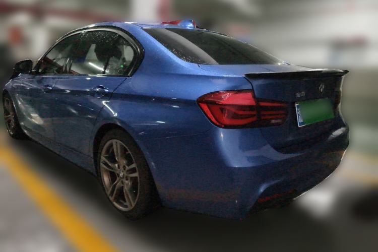 Used BMW 3 Series 2018 320i M Sport Night Edition Rear Left 45 Deg