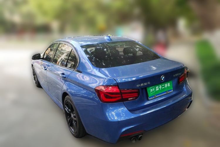 Used BMW 3 Series 2018 330Li M Sport Shadow Edition Rear Left 45 Deg