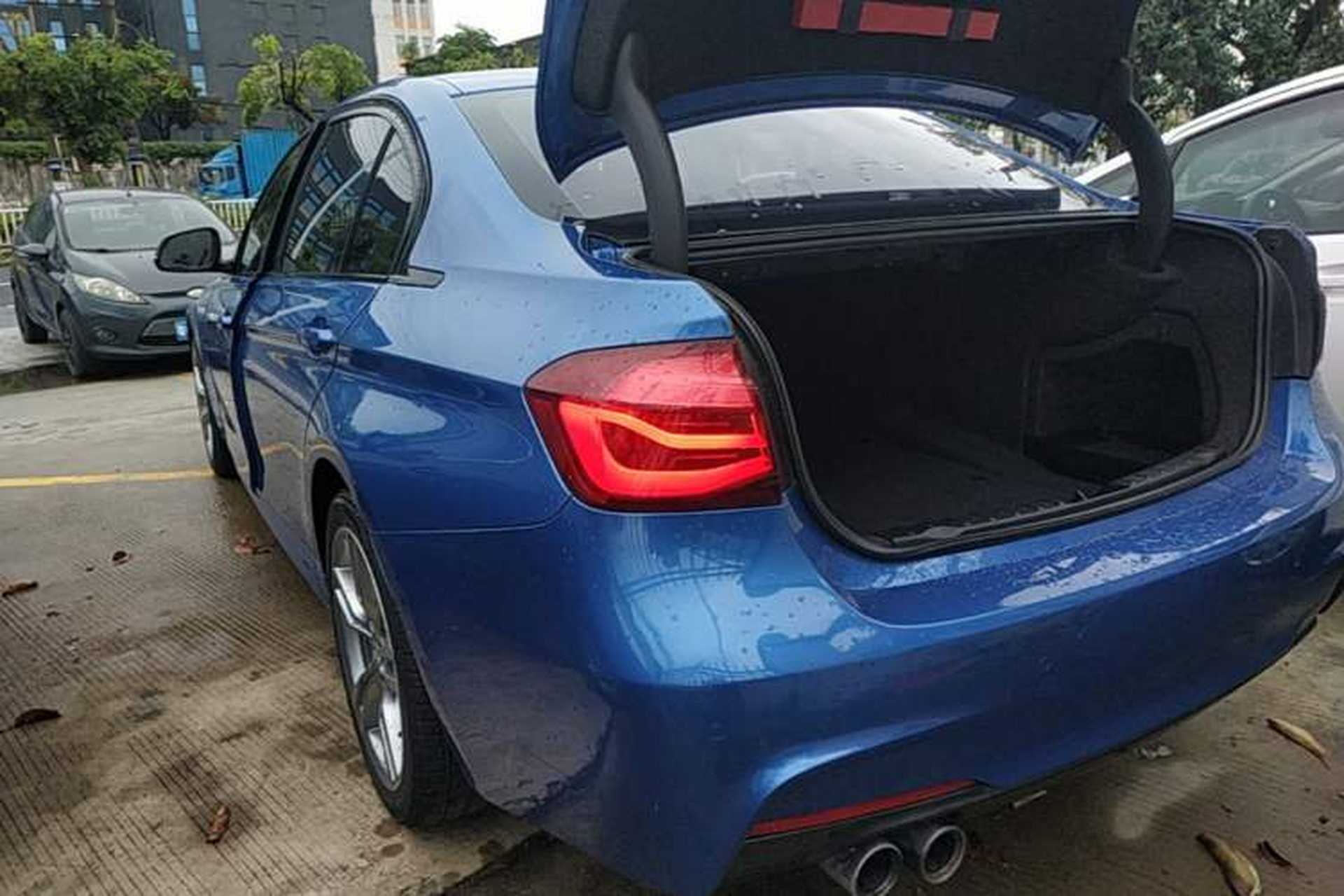 Used BMW 3 Series 2018 320Li M Sport Night Edition Rear Left 45 Deg
