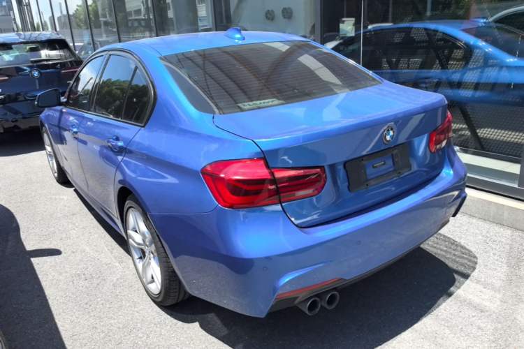 Used BMW 3 Series 2018 320i M Sport Package Rear Left 45 Deg
