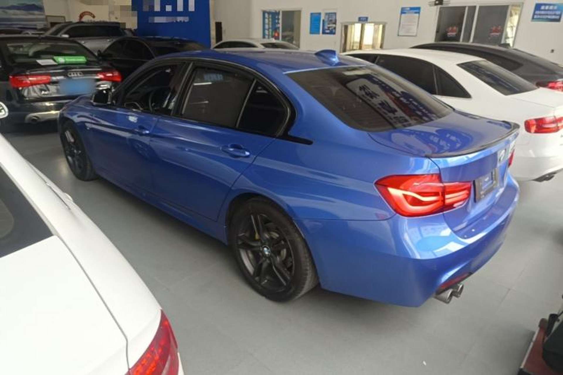 Used BMW 3 Series 2018 320Li Leading Model M Sport Package Rear Left 45 Deg