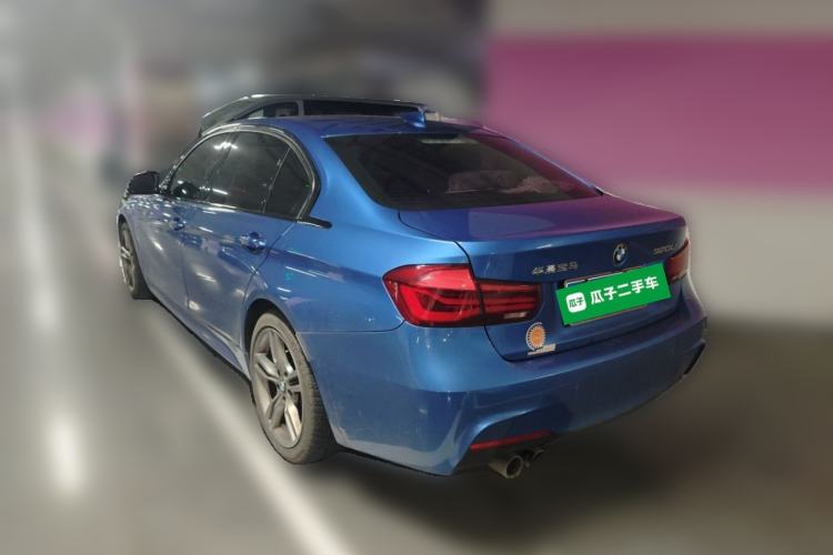 Used BMW 3 Series 2018 320Li M Sport Night Edition Rear Left 45 Deg