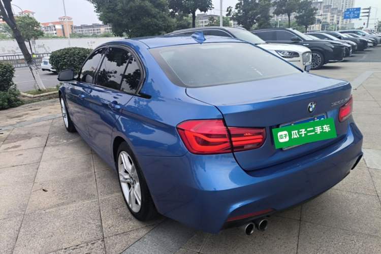 Used BMW 3 Series 2018 320Li Leading Model M Sport Package Rear Left 45 Deg
