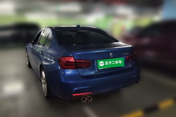Used BMW 3 Series 2018 320i M Sport Package Rear Left 45 Deg