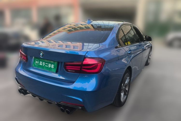 Used BMW 3 Series 2018 320Li M Sport Night Edition Rear Right 45 Deg
