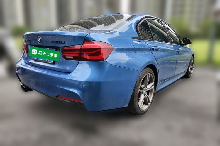 Used BMW 3 Series 2018 330Li M Sport Shadow Edition Rear Right 45 Deg