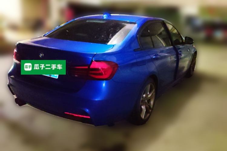 Used BMW 3 Series 2018 320Li M Sport Night Edition Rear Right 45 Deg