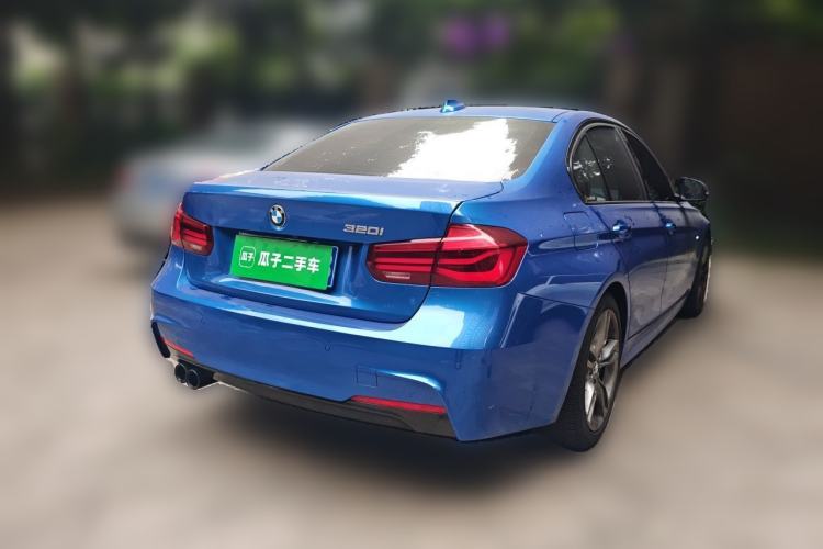 Used BMW 3 Series 2018 320i M Sport Night Edition Rear Right 45 Deg