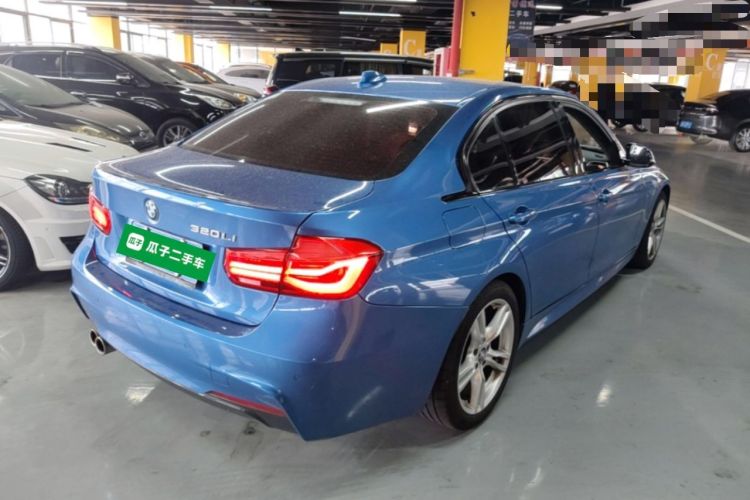 Used BMW 3 Series 2018 320Li Leading Model M Sport Package Rear Right 45 Deg
