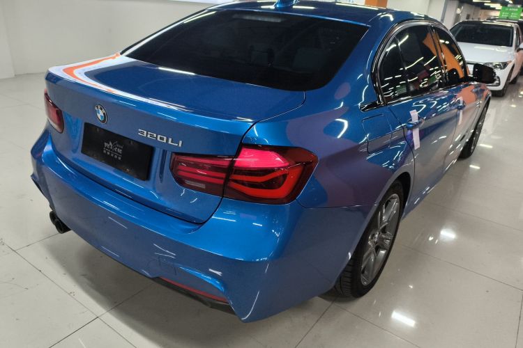 Used BMW 3 Series 2018 320Li M Sport Night Edition Rear Right 45 Deg