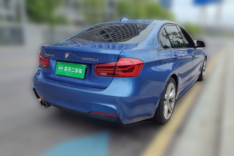 Used BMW 3 Series 2018 320Li Leading Model M Sport Package Rear Right 45 Deg