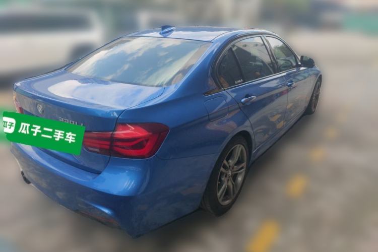 Used BMW 3 Series 2018 330Li M Sport Shadow Edition Rear Right 45 Deg