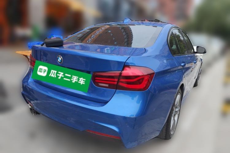 Used BMW 3 Series 2018 320i M Sport Night Edition Rear Right 45 Deg