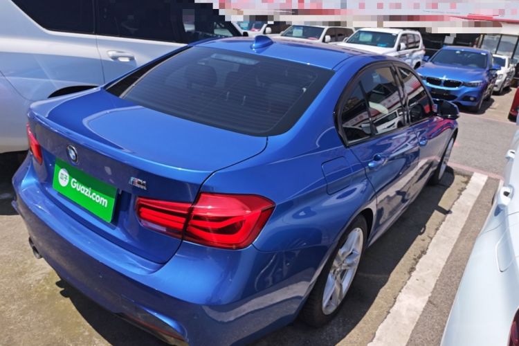 Used BMW 3 Series 2018 320i M Sport Night Edition Rear Right 45 Deg