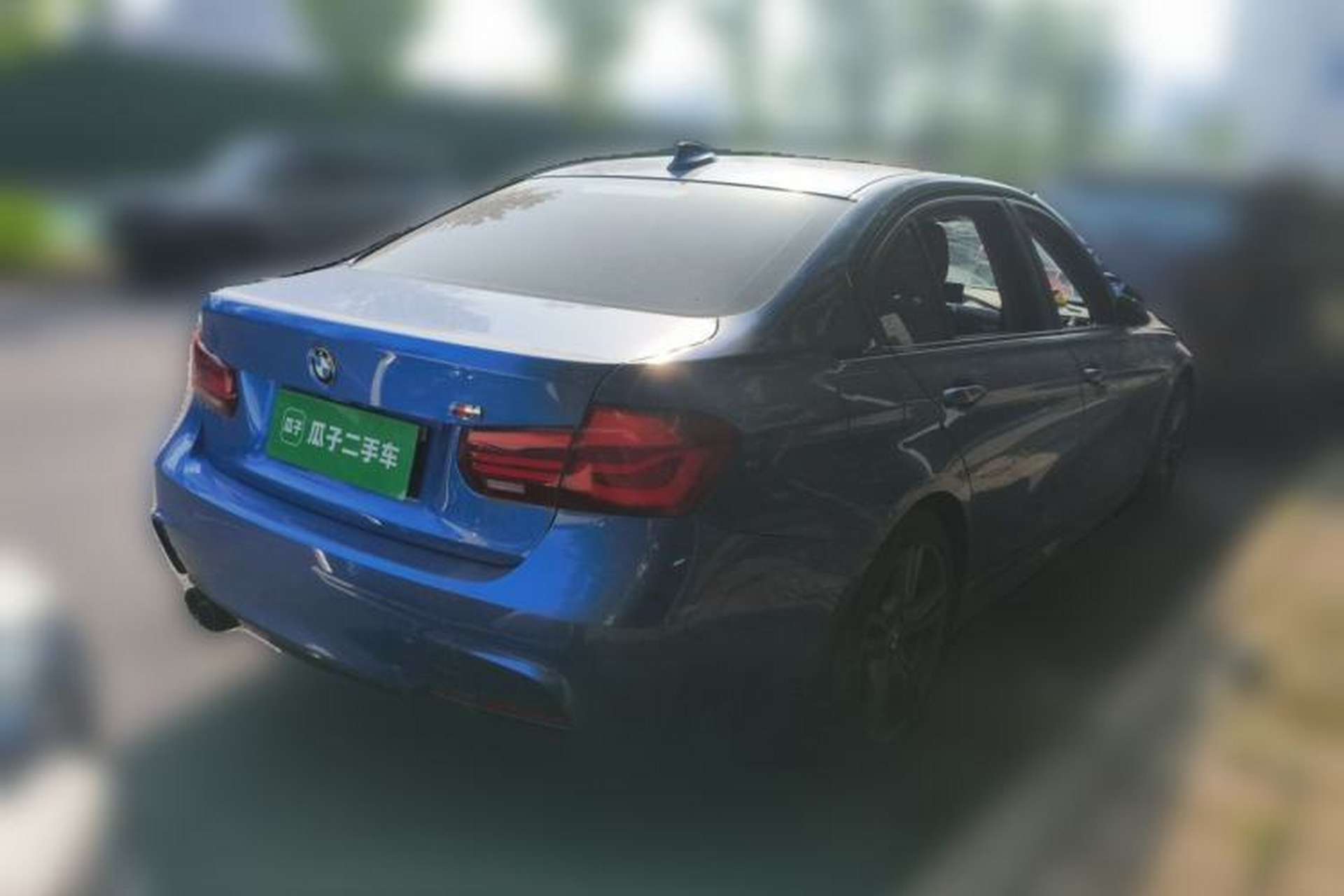 Used BMW 3 Series 2018 320Li M Sport Night Edition Rear Right 45 Deg