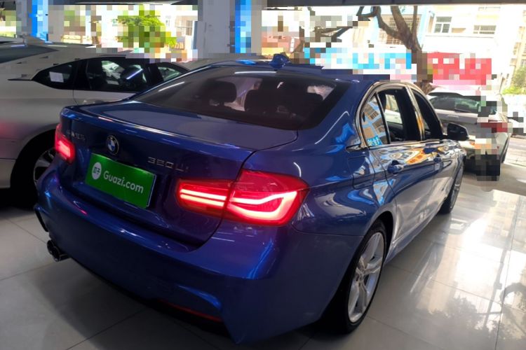 Used BMW 3 Series 2018 320Li Leading Model M Sport Package Rear Right 45 Deg