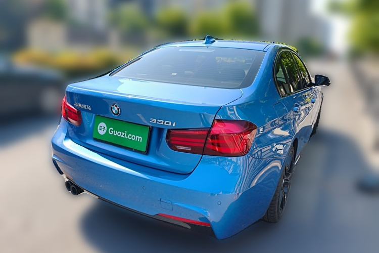 Used BMW 3 Series 2018 320i M Sport Night Edition Rear Right 45 Deg