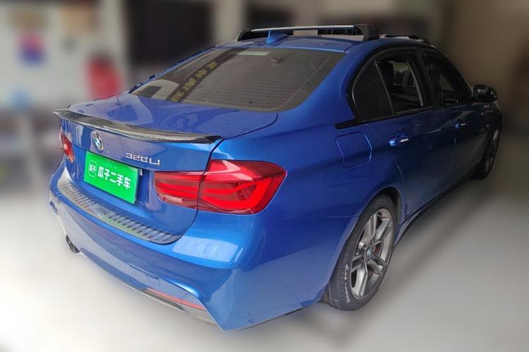 Used BMW 3 Series 2018 320Li M Sport Night Edition Rear Right 45 Deg