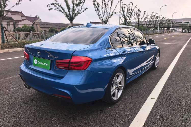 Used BMW 3 Series 2018 320Li Leading Model M Sport Package Rear Right 45 Deg