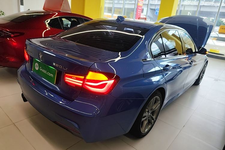Used BMW 3 Series 2018 320Li M Sport Night Edition Rear Right 45 Deg